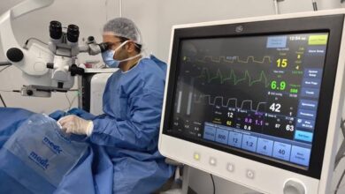 نجاح جراحة مجهرية دقيقة لإنقاذ بصر بحار أوكراني بمستشفى الرمد ببورسعيد