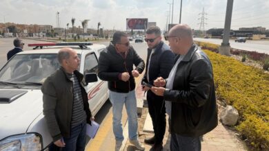جولة ميدانية لرئيس جهاز 6 أكتوبر لمتابعة مشروعات “الحزام الأخضر” جولة ميدانية لرئيس جهاز 6 أكتوبر لمتابعة مشروعات “الحزام الأخضر”