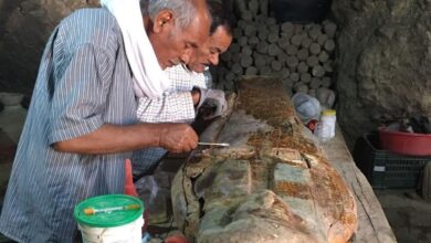 22 تابوتًا مرصوصة في 10 صفوف.. كشف أثري استثنائي بالقرنة