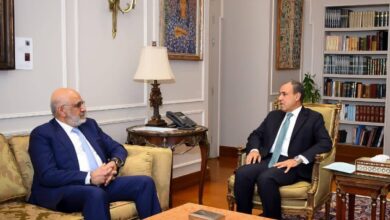 وزير الخارجية يستقبل المدير التنفيذي لمجموعة الدول العربية في البنك الدولي