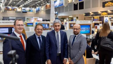 وزير السياحة يفتتح الجناح المصري في بورصة برلين