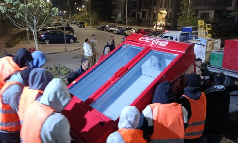 جهاز 6 أكتوبر يشن حملة لإزالة التعديات بمشروع «جنة»