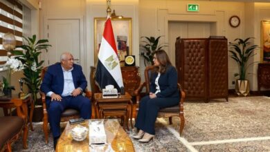 وزيرة التنمية المحلية تبحث مع محافظ مطروح التصدي لمخالفات البناء وتقنين أراضي الدولة وزيرة التنمية المحلية تبحث مع محافظ مطروح التصدي لمخالفات البناء وتقنين أراضي الدولة